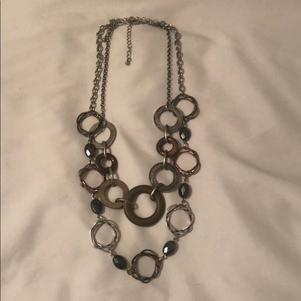 Necklace and earrings